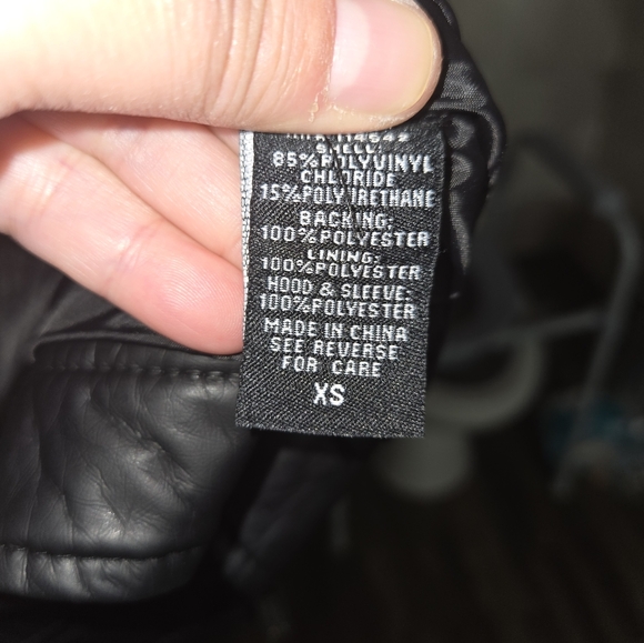 NWOT --J2 Faux Leather Jacket - Picture 5 of 7